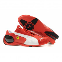 Красные, спортивные кроссовки мужские Puma Scuderia Ferrari